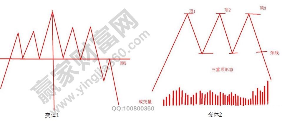 頭肩形態(tài)變體